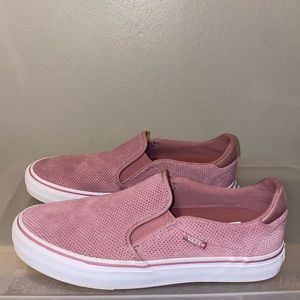 Pink Ortholite Vans